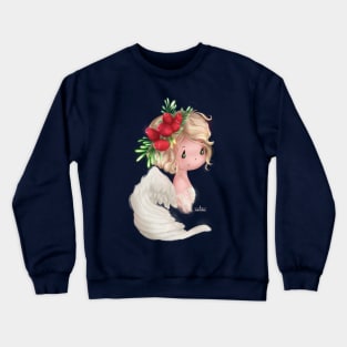 Christmas Yew Angel Crewneck Sweatshirt